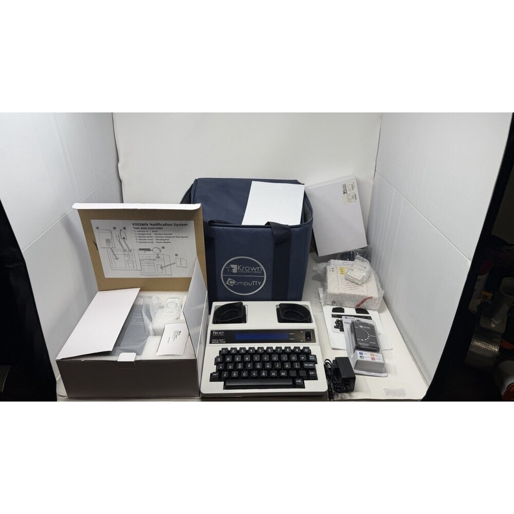 Krown Manufacturing TTY/TTD System Model KNS360, PV20 Jr
